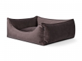 Bild 7 von Hundebett Dreamcollection Velvetline  / (Größe) 90 x 70 cm / (Farbe) Bordeaux / (Füllung) Orthopädisch: viscoelastischer Schaumstoff