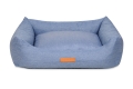 Hundebett Alex -  Oxford – Jeans  / (Größe) XL - 92 x 71 x 22 / (Farbe) Blau