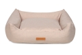 Hundebett Alex -  Oxford – Jeans  / (Größe) L - 76 x 64 x 20 / (Farbe) Beige