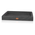 Knuffelwuff orthopädisches Hundebett Austin   / (Größe) 105 x 80 cm / (Farbe) Schwarz