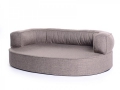 Bild 2 von mypado Atlanta Hundebett Soft  / (Größe) 110 x 90 cm / (Farbe) Braun / (Füllung) Orthopädisch: viscoelastischer Schaumstoff