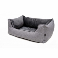 Lebon Hundebett Louis PLUS  / (Größe) 100 x 75 cm / (Farbe) Grau